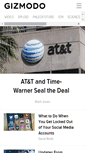Mobile Screenshot of gizmodo.com